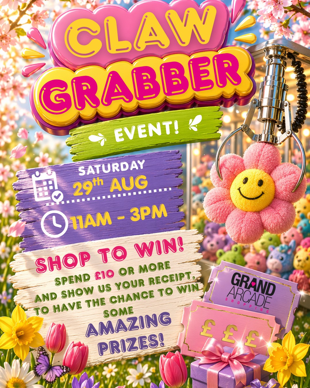 CLAW GRABBER EVENT